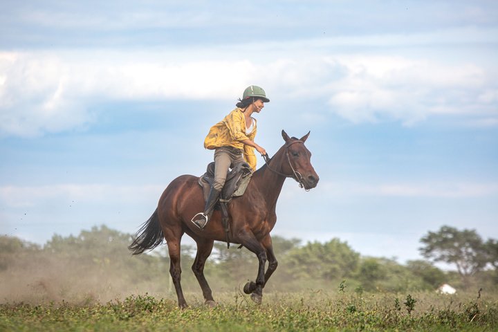 Horseback riding in Tanzania