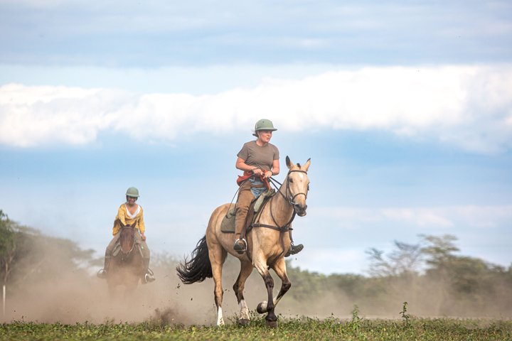 Horseback riding in Tanzania