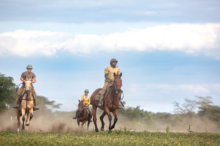 Horseback riding in Tanzania