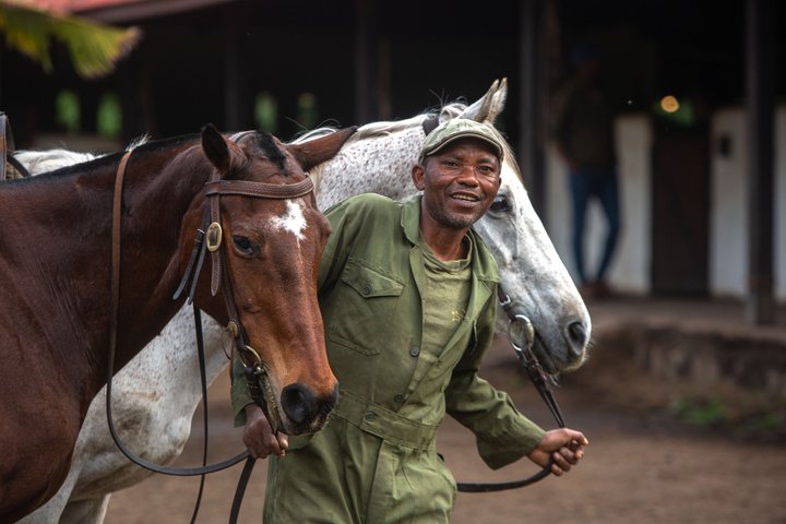 Horseback riding in Tanzania