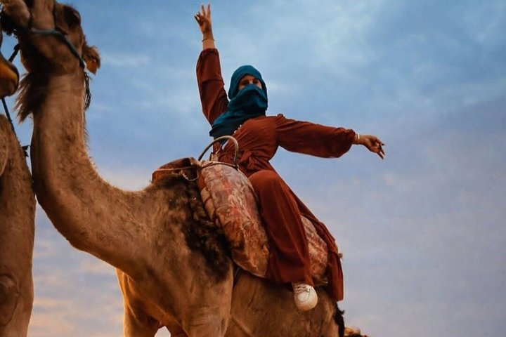 Marrakech Desert Agafay Quad & Camel with Lunch & swimming pool