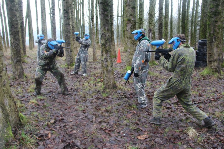 Paintball at Aberfeldy