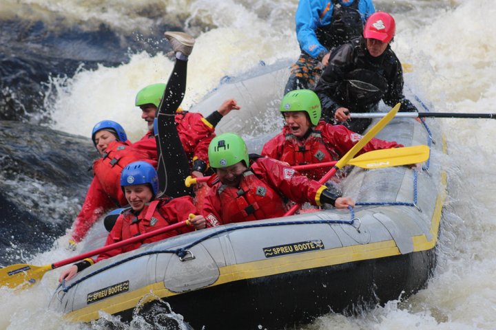 White Water Rafting on the River Tay from Aberfeldy