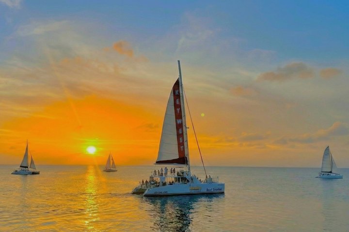 Key West Signature Sunset Sail with Live Music, Open Bar & Food