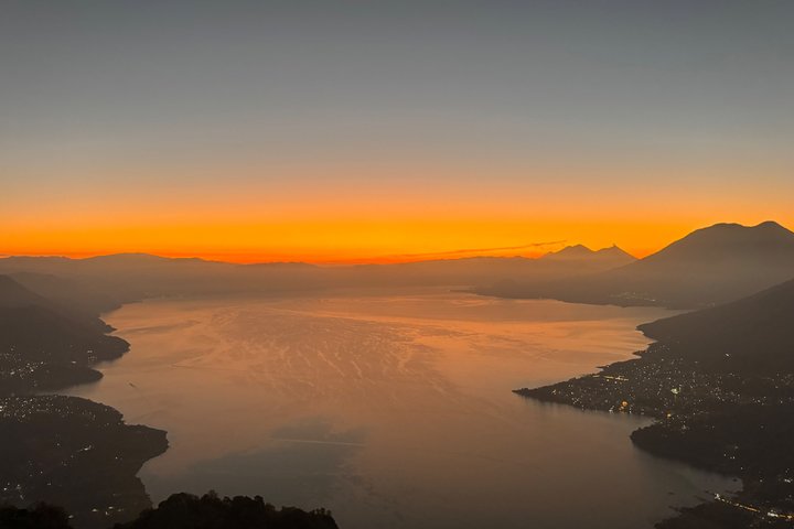 Sunrise Tour in Indian Nose Hike and Views of Lake Atitlan