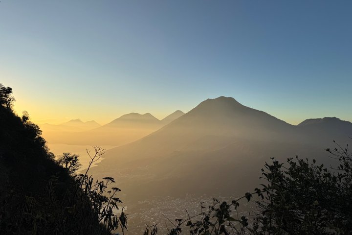 Sunrise Tour in Indian Nose Hike and Views of Lake Atitlan
