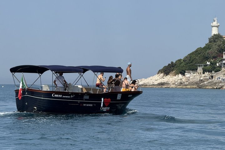 Pontine Islands on board Gozzo Caruso from Sperlonga