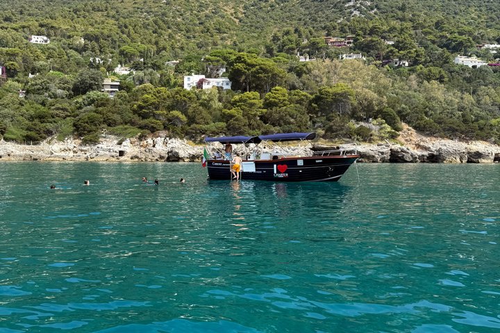 Pontine Islands on board Gozzo Caruso from Sperlonga