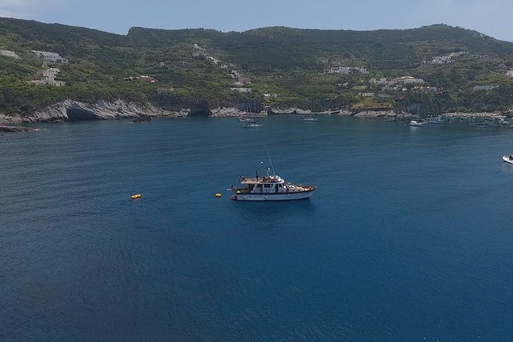 Pontine Islands on board Gozzo Caruso from Sperlonga