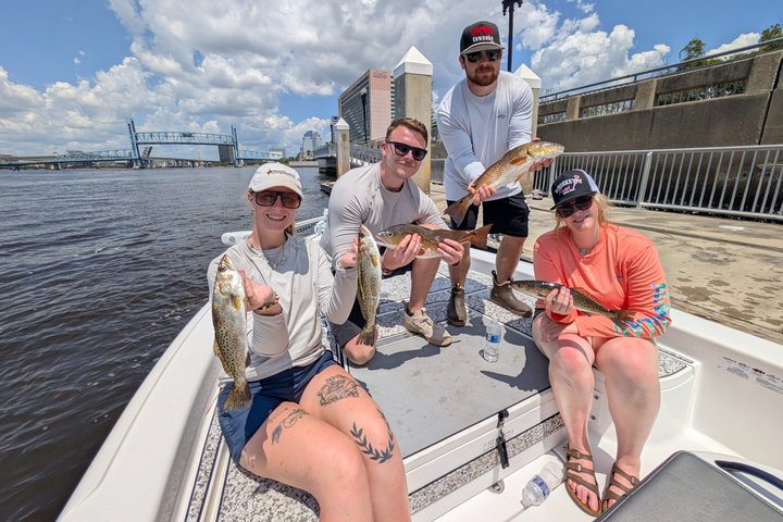 Jacksonville Inshore Fishing Charter 4 Hours Up to 4 Guests