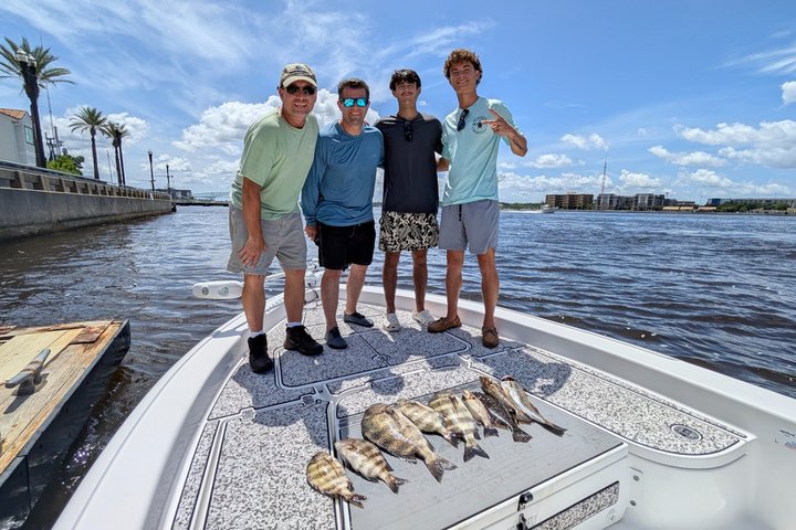 Jacksonville Inshore Fishing Charter 4 Hours Up to 4 Guests
