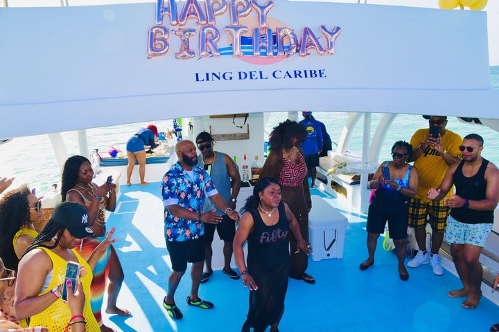 #1 Punta Cana Hip Hop Adults Only Party Boat with Open Bar & DJ