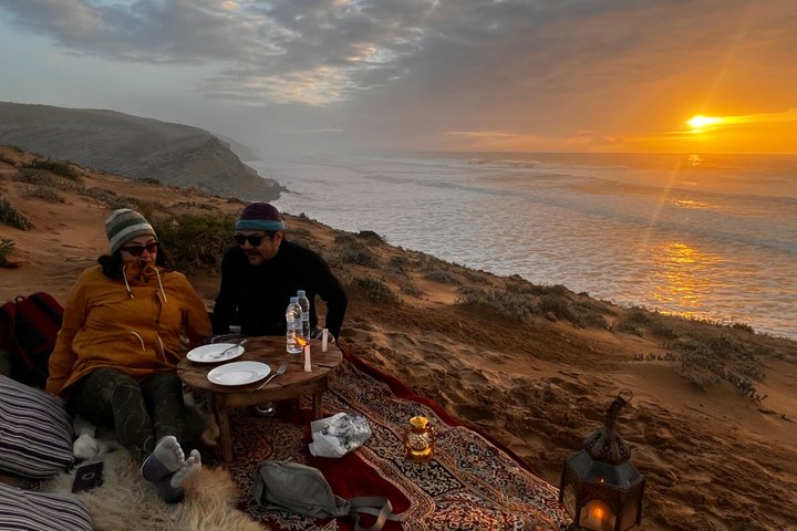Essaouira Sunset Tour: Sidi M’barek Waterfall,Coastal Walk&Dinner