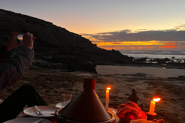 Essaouira Sunset Tour: Sidi M’barek Waterfall,Coastal Walk&Dinner