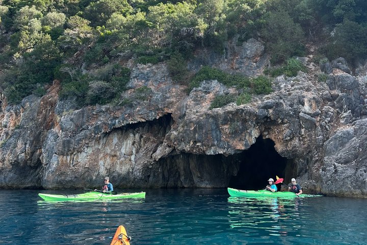 Parga Sea Kayak Adventure: Coastline & Aphrodite’s Cave