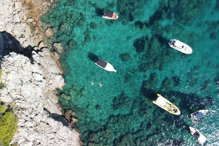 Blue Cave and Elafiti Islands Speedboat Tour from Dubrovnik