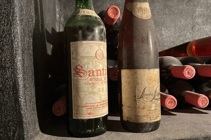 Santorini Wine Tasting & Premium Lunch at Award-Winning Winery