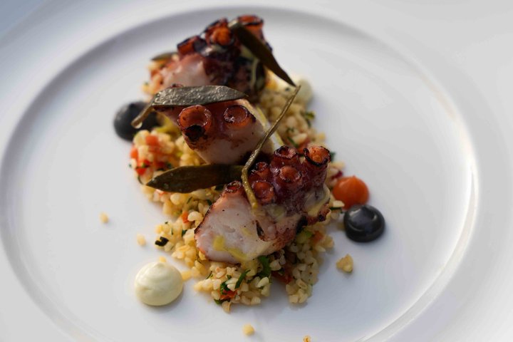 Santorini Wine Tasting & Premium Lunch at Award-Winning Winery