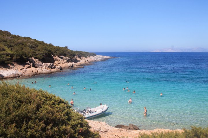Traditional BBQ Boat Escape East Samos Cruise