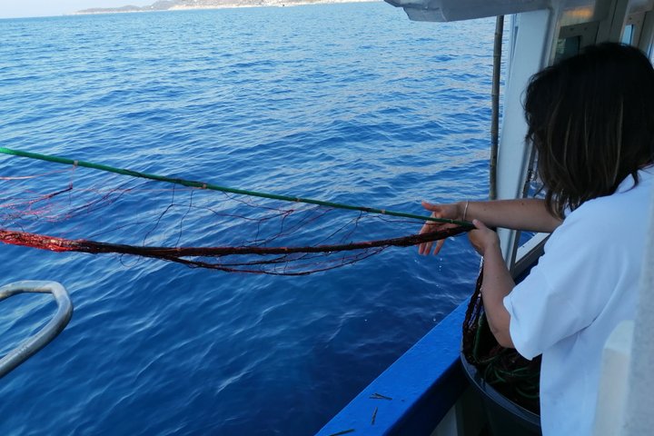 Fishing on the Island of Elba with lunch on board
