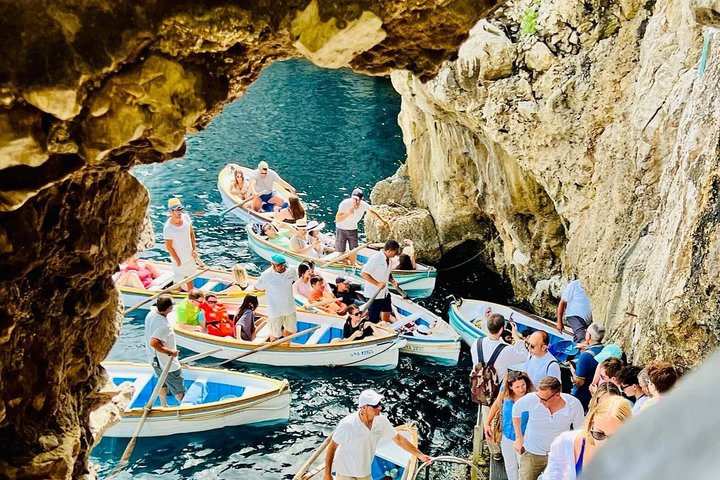 Ultimate Capri & Blue Grotto Day Tour from Naples or Sorrento