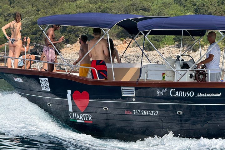 Pontine Islands on board Gozzo Caruso from Sperlonga