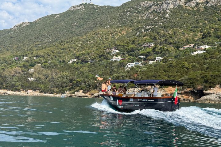 Pontine Islands on board Gozzo Caruso from Sperlonga