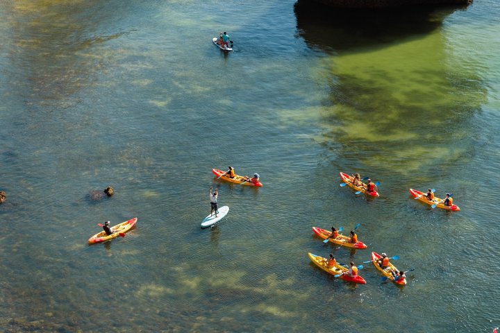 Benagil: Caves, Beaches, and Secret Spots Guided Kayak Tour