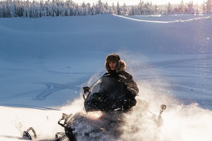 Arctic Magic: Santa's Village, Snowmobiling & Glass Igloo Lunch