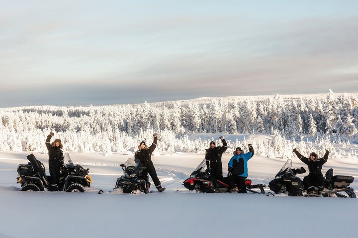 Arctic Magic: Santa's Village, Snowmobiling & Glass Igloo Lunch