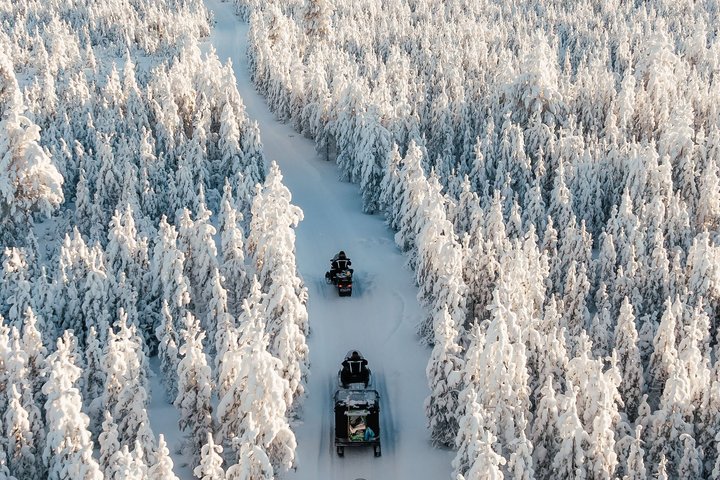 Arctic Magic: Santa's Village, Snowmobiling & Glass Igloo Lunch