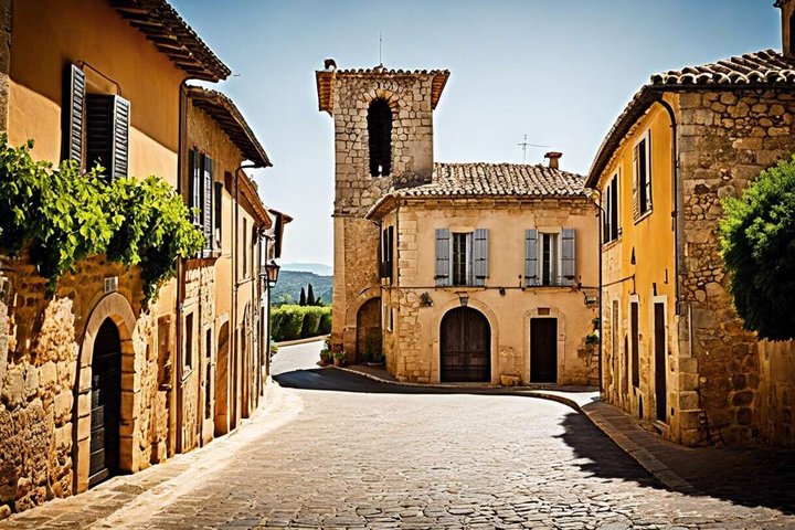 Medieval village of Castellet, Cassis & the beautifull Calanques