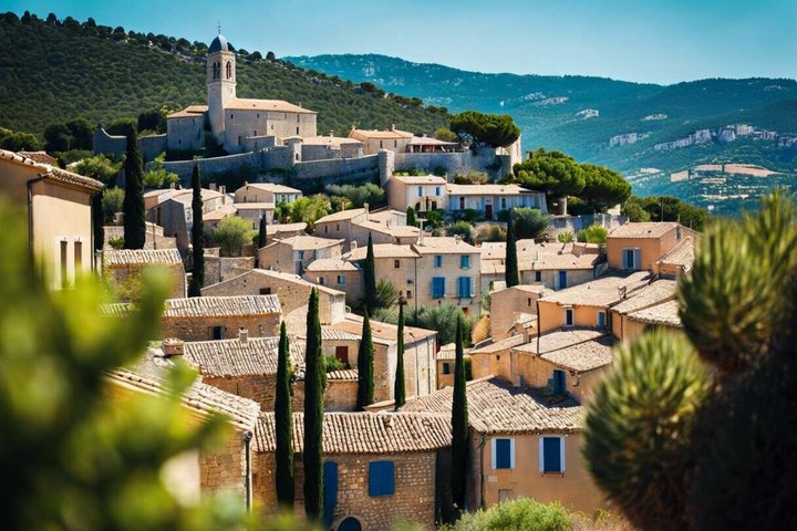 Medieval village of Castellet, Cassis & the beautifull Calanques