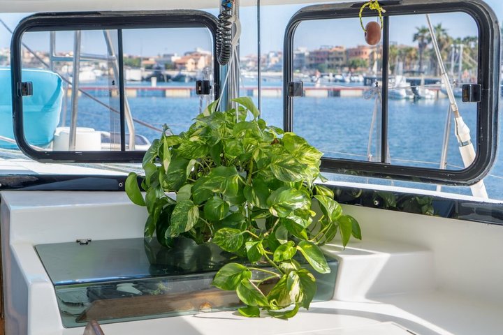 Monomaran tour 16 mt with boarding from Maddalena and Palau