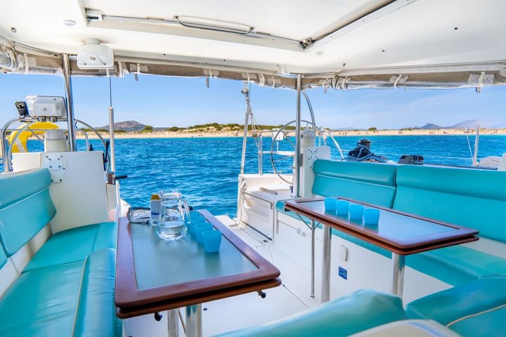 Monomaran tour 16 mt with boarding from Maddalena and Palau