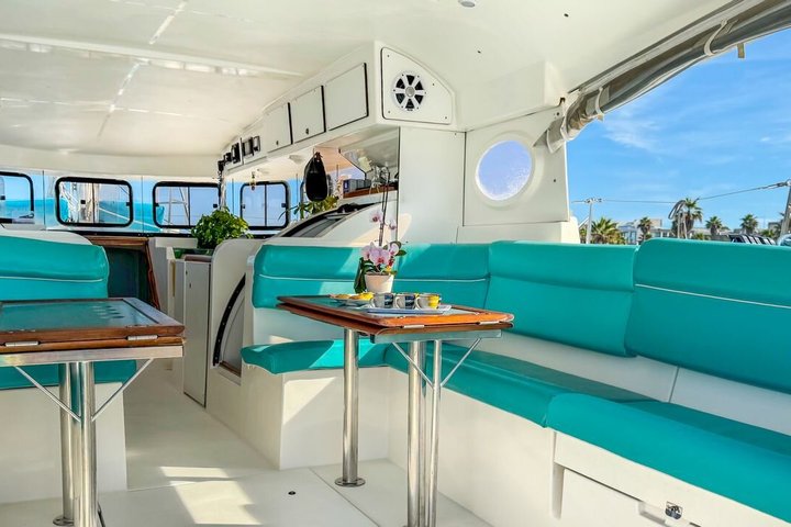 Monomaran tour 16 mt with boarding from Maddalena and Palau
