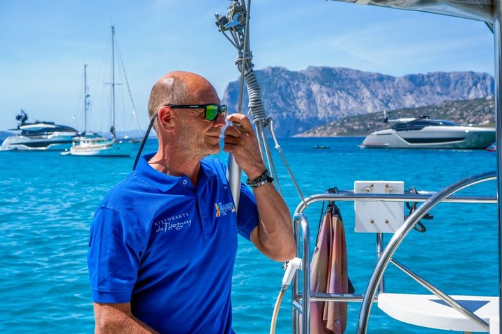 Monomaran tour 16 mt with boarding from Maddalena and Palau