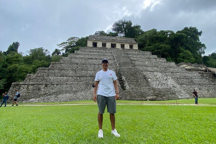 Palenque Archaeological site from Villahermosa City or airport