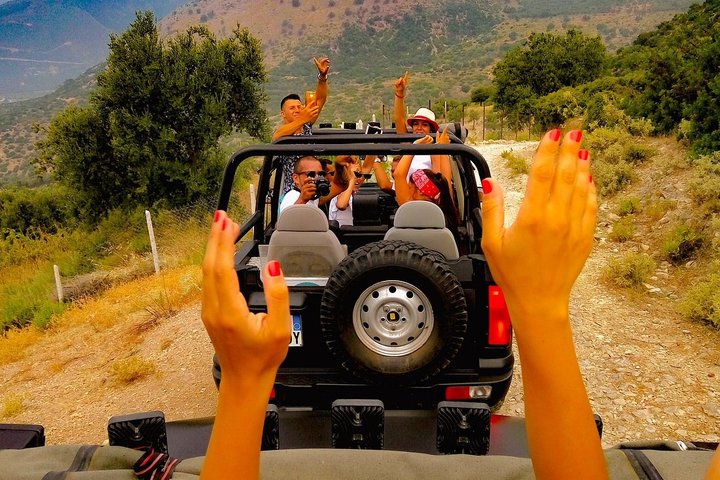 Permet Vjosa Valley Jeep Tour, Leusa Church and Hot Spring