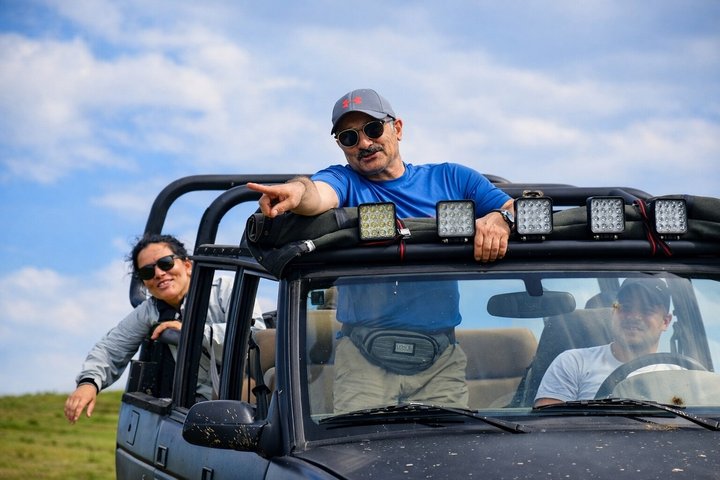 Permet Vjosa Valley Jeep Tour, Leusa Church and Hot Spring