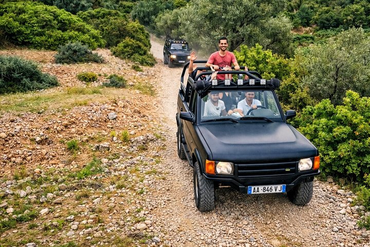 Permet Vjosa Valley Jeep Tour, Leusa Church and Hot Spring