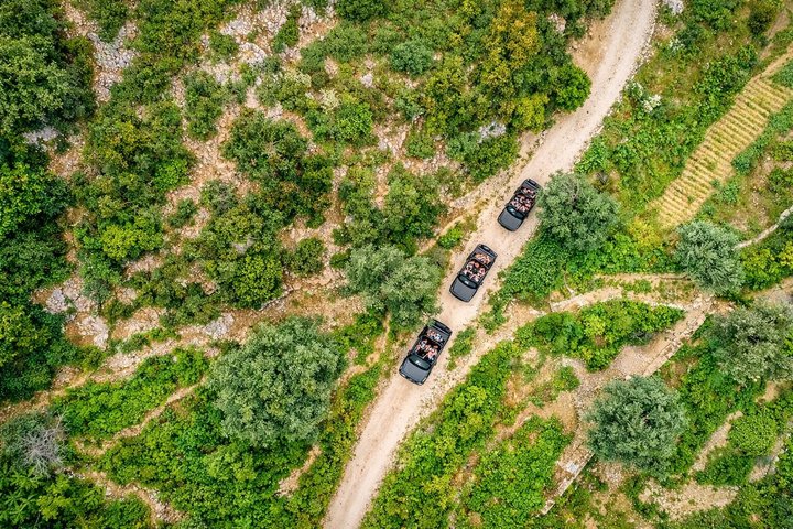 Permet Vjosa Valley Jeep Tour, Leusa Church and Hot Spring