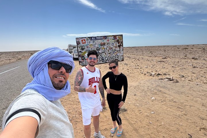 4×4 Adventure in the Dajla Desert – White Dune and Oasis Imlili