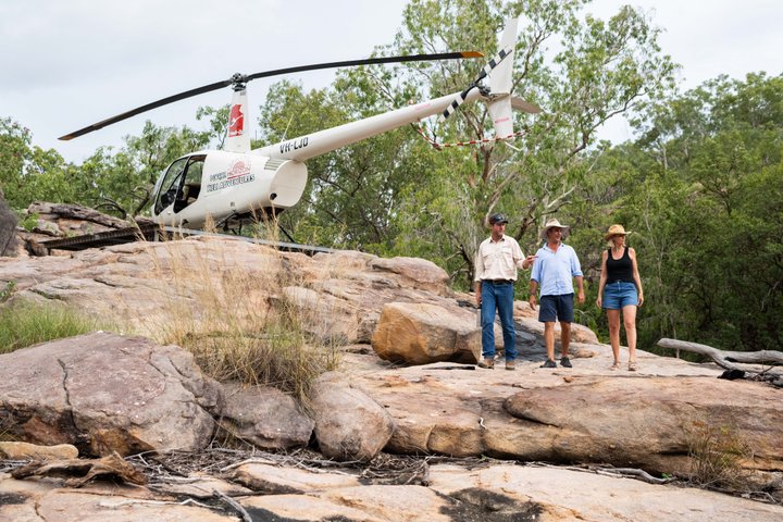 Nitmiluk Heli Art Adventure Scenic Flight and Aboriginal Art Tour