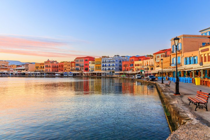 Chania Highlights Shore Excursion with Port Pickup and Beach Time