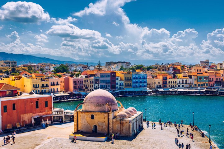 Chania Highlights Shore Excursion with Port Pickup and Beach Time