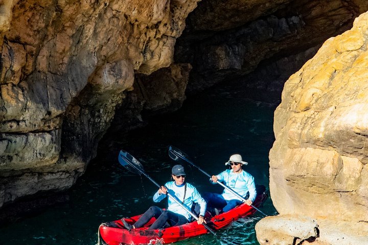 Kayak guided tour from Moraira