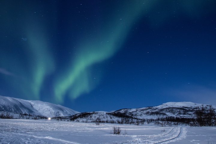 Private Shore Tour: Northern Lights Chase by Snowcat