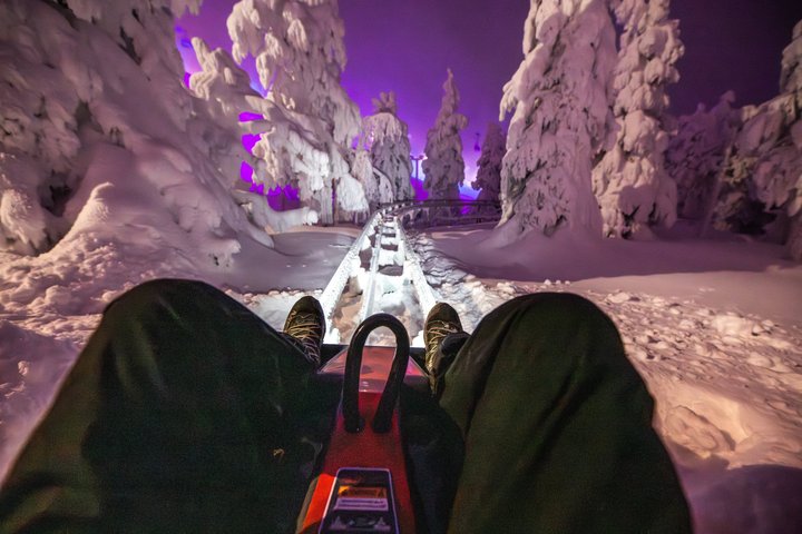 Rovaniemi to World's northernmost Roller Coaster Ruka + Korouoma