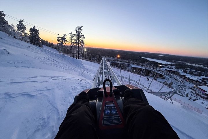 Rovaniemi to World's northernmost Roller Coaster Ruka + Korouoma